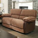 HAZLET LOVE SEAT Brown & Dark Brown